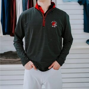 NWT Mens Horn Legend Georgia Dawgs National Championship Quarter Zip